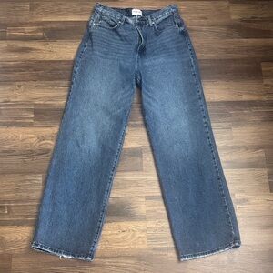 Sneak Peek Dark Blue Straight Leg Jeans
